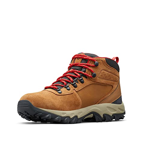 Columbia Men's Waterproof Boots Plus II Suede 2024 Elk/Mountain Red 10.5
