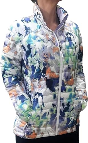 Columbia Women's White Puffer Jacket Omni Heat Insulation Warm Outdoor Activities