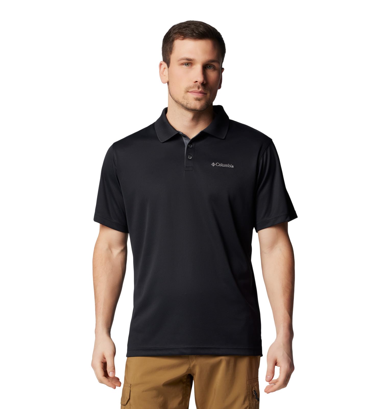 Columbia Men's Utilizer Polo Shirt + Stretch + Outdoor + Breathable + Durable + Quick Dry + Medium Fit + 2XL