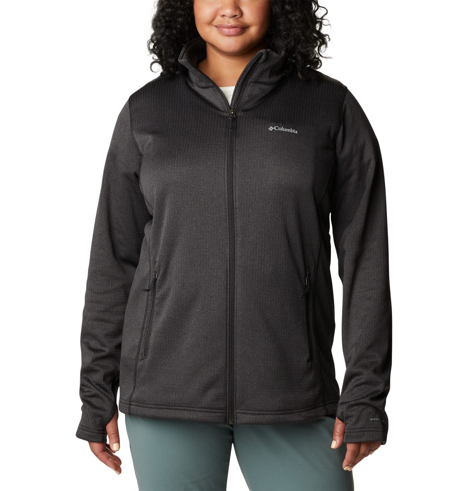 Columbia Women's Warm Full Zip Fleece Jacket for Outdoor Winter Activities