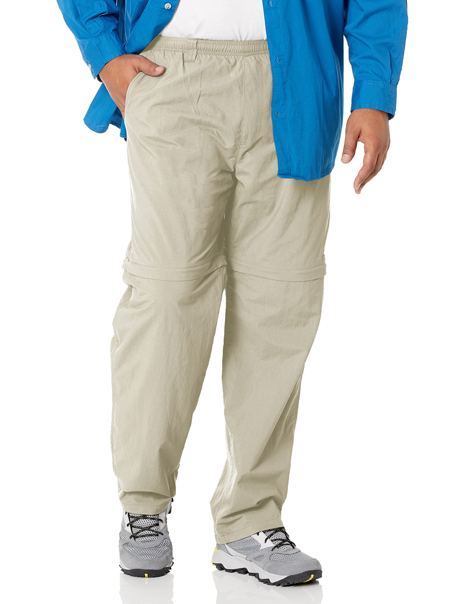 Columbia Men's Backcast Convertible Pant Casual Outdoor Moisture Wicking Lightweight Comfortable Stylish EPA AppState: C